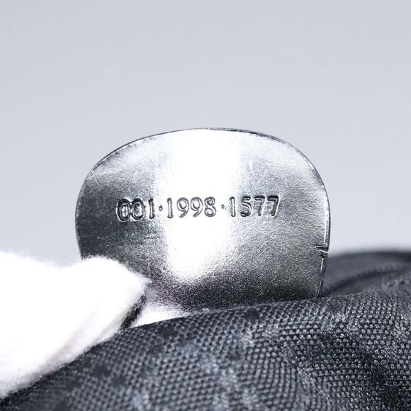 Gucci Bamboo Black Synthetic Handbag (Pre-Owned) - Picture 13 of 16